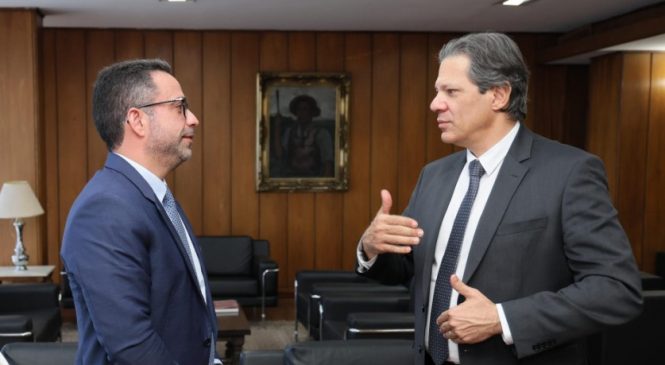 Com Haddad, Dantas discute Plano de Investimentos Federais em Alagoas