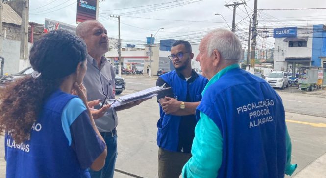 Procon/AL notifica seis postos de combustíveis em Maceió