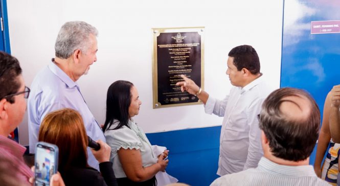 Prefeito Júlio Cézar inaugura moderno Centro de Educação Infantil Dr. Delfin da Mota Branco