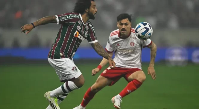 Em jogaço recheado de emoções, Fluminense e Inter empatam pela Libertadores e decisão segue aberta para o confronto do Beira-Rio