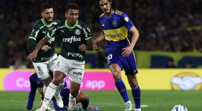 Libertadores: Palmeiras segura o Boca Juniors em duelo sem gols na Bombonera