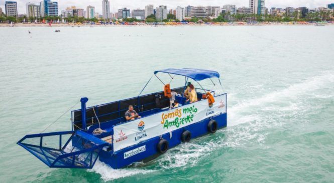 Alurb irá intensificar trabalho do Ecoboat nas piscinas naturais de Pajuçara