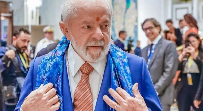 Presidindo o G20, Lula cita ciclone no RS e cobra países ricos contra aquecimento global