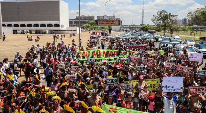 Maioria do STF vota contra tese sobre marco temporal