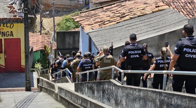 SSP nas ruas: Operação Satus prende 17 acusados de crimes em Maceió