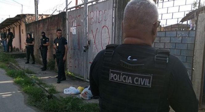 Polícia Civil deflagra megaoperação contra a criminalidade na parte alta de Maceió