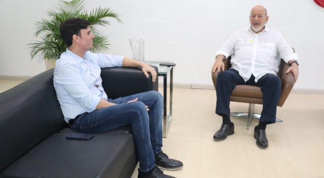 Lyra e Beltrão discutem projeto de educação profissional na rede estadual