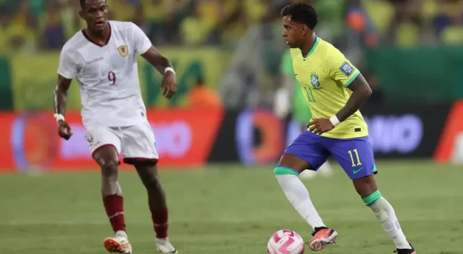 Seleção Brasileira decepciona e fica no empate com a Venezuela em Cuiabá