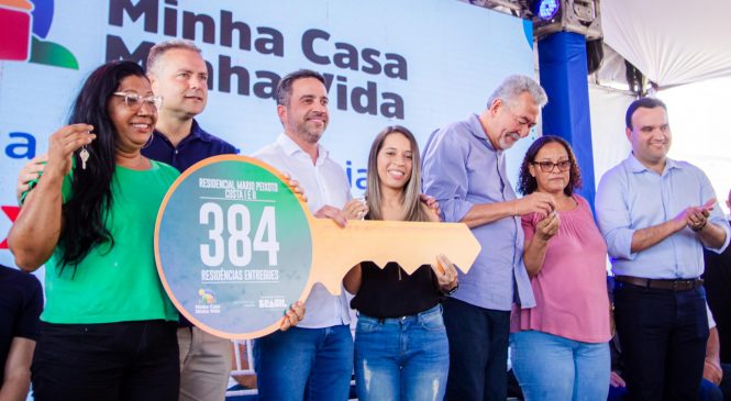 Dantas, Lula e Renan Filho entregam 384 moradias do programa Minha Casa, Minha Vida