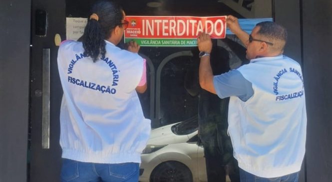 Vigilância Sanitária de Maceió interdita clínica veterinária no Jaraguá
