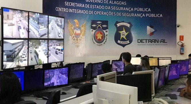 Segurança Pública vai ampliar sistema de videomonitoramento em Maceió e Arapiraca