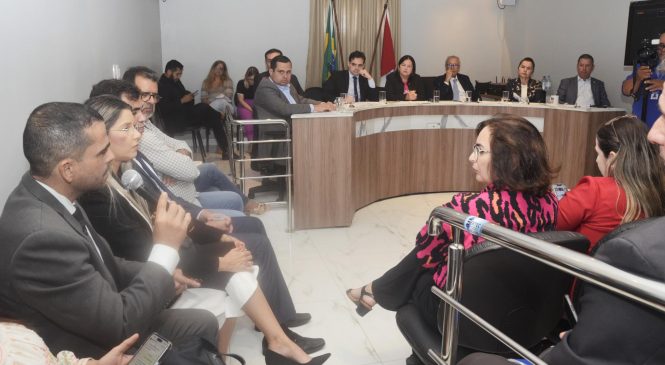 Sesau debate Rede de Oncologia de Alagoas em reunião na Comissão de Saúde da ALE