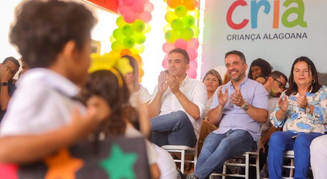 Dantas inaugura a 50ª Creche CRIA em Alagoas