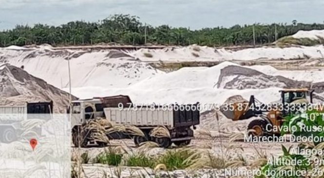 Deputado acusa Braskem de usar areia de reserva ambiental para tapar minas em Maceió