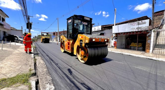 Prefeitura de Maceió executa novas obras de pavimentação na Chã da Jaqueira