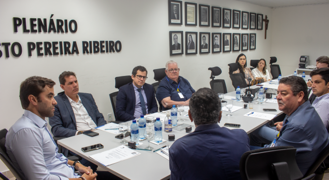 Juceal promove reunião para discutir melhorias no registro empresarial, em Penedo