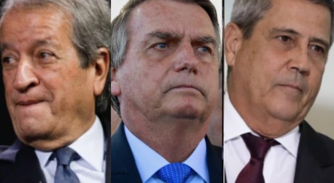 PF intima Bolsonaro, Valdemar e Braga Neto para depor sobre golpe