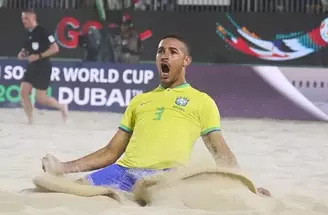 Brasil bate a Itália em decisão e conquista o hexacampeonato mundial de Beach Soccer