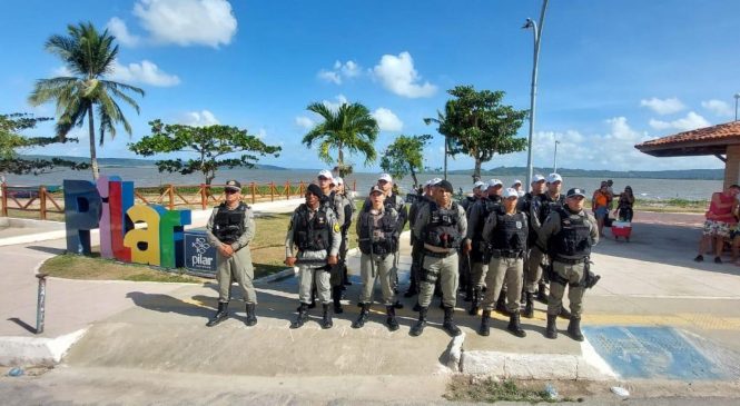 PM garante a segurança no último dia de carnaval na Região Metropolitana de Maceió