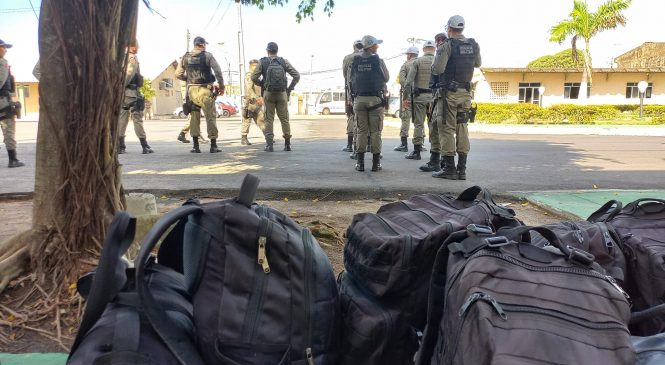 Polícia Militar embarca segundo quantitativo de tropas para o Carnaval de Alagoas