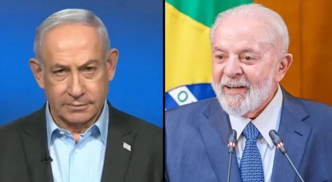 Netanyahu diz que declaração de Lula cruza linha vermelha e convoca embaixador brasileiro
