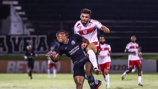 Copa do Nordeste: CRB e ABC empatam no Frasqueirão, em jogo de quatro gols