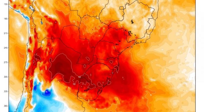 Parte do Brasil deve ferver com onda de calor de 45ºC