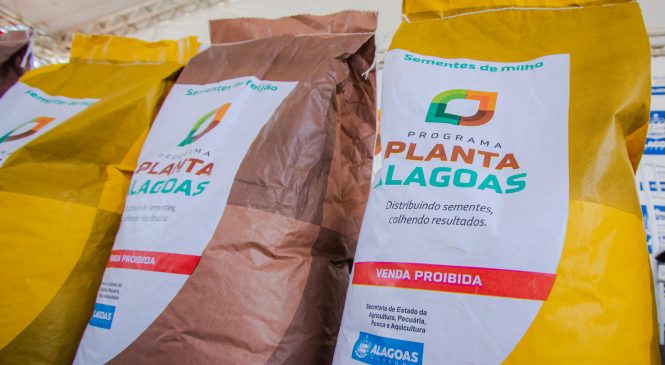 Governo de Alagoas lança Programa Planta Alagoas nesta segunda
