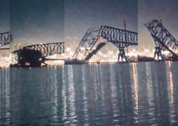 Embarcação derruba ponte nos EUA e cerca de 20 pessoas estão desaparecidas