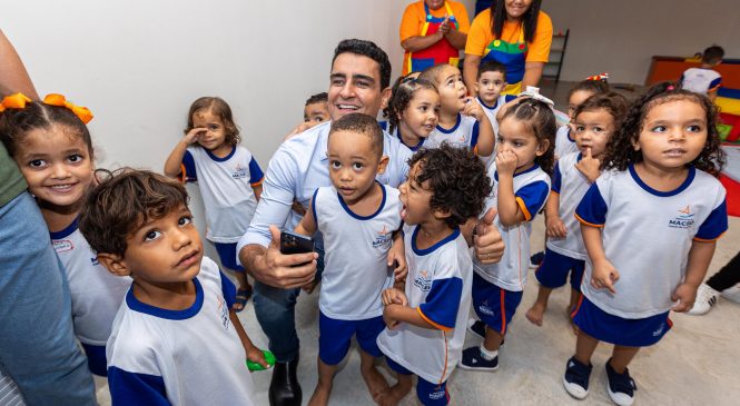 JHC inaugura creche Gigantinhos na Chã da Jaqueira com capacidade para 700 crianças