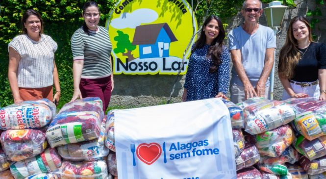 Alagoas Sem Fome: Governo doa 1 tonelada de alimentos a instituição de caridade no Vergel
