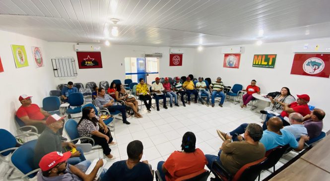 Iteral recebe Incra e dirigentes de movimentos sociais para discutir retomada da reforma agrária na Laginha
