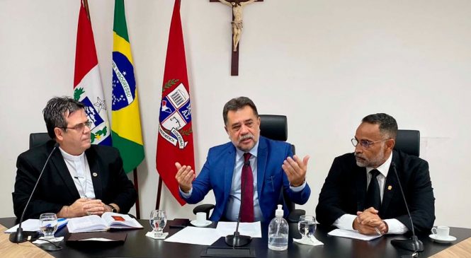 MPAL recebe novo arcebispo de Maceió e Conselhos para tratar sobre fundação
