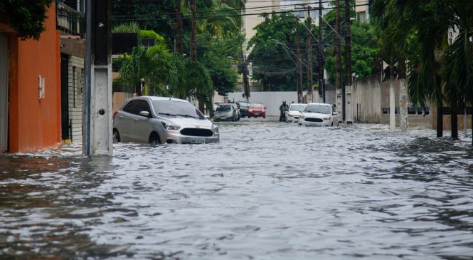 189mm nesse mês: Final de semana deve ser de mais chuva em Maceió
