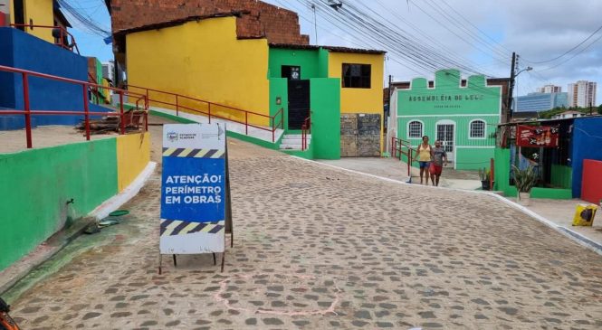 Governo do Estado inaugura obras do Vida Nova nas Grotas em Maceió nesta sexta-feira