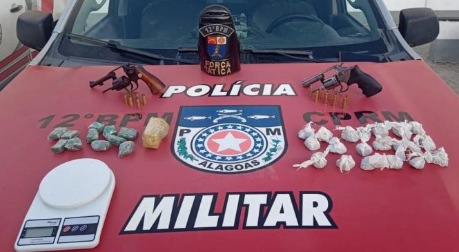 PM prende chefe do tráfico em Maceió após ação conjunta em Pernambuco