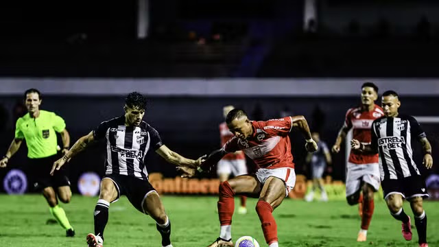CRB vence o Ceará com gol no fim e abre vantagem em disputa por vaga nas oitavas da Copa do Brasil