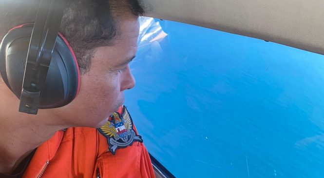 Comando de Aviação faz buscas por pescador que desapareceu no litoral alagoano