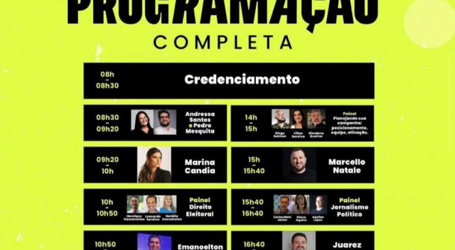 Compol Maceió: últimas vagas para maior evento de comunicação política do País