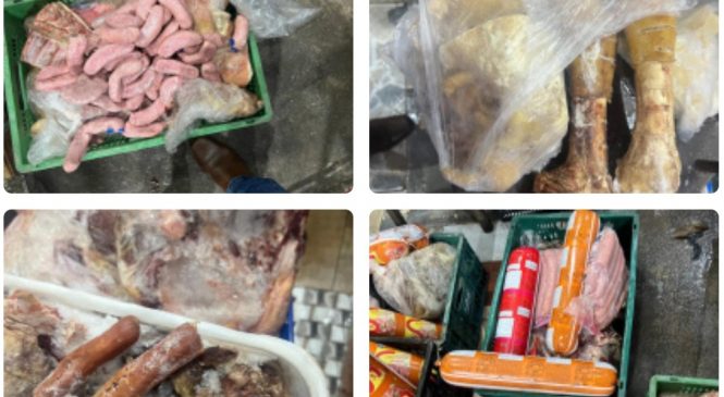 Vigilância Sanitária apreende 450 kg de carnes estragadas no final de semana