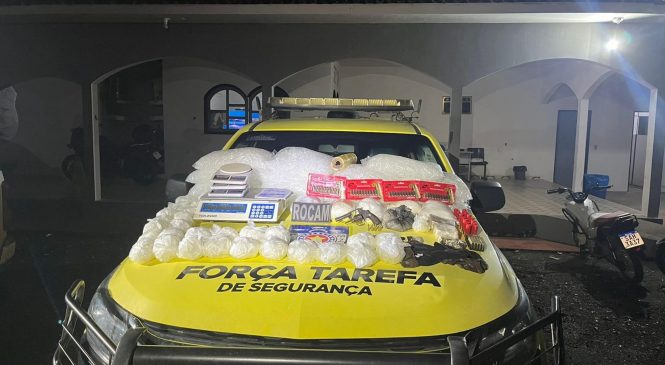 PM descobre refinaria de cocaína e apreende quase 13 kg de drogas em Arapiraca