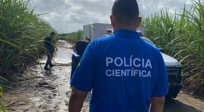 Polícia Científica pericia ossada humana encontrada em Teotônio Vilela