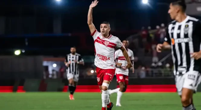 Copa do Brasil: CRB sai frente, mas cede empate ao Atlético-MG no Rei Pelé