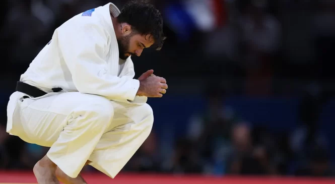 Rafael Macedo é desclassificado na disputa do bronze no judô em Paris 2024