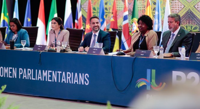 Dantas destaca importância do P20 para a participação feminina na política mundial