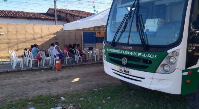 Defensoria Pública realiza atendimento itinerante no Tabuleiro do Martins