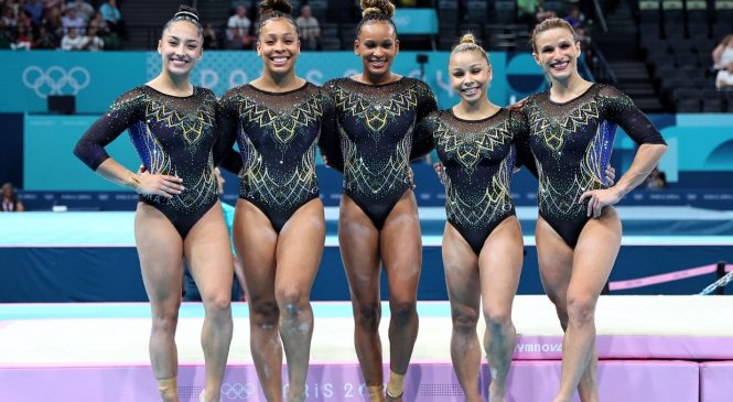 Brasil disputará 7 finais da ginástica artística feminina em Paris