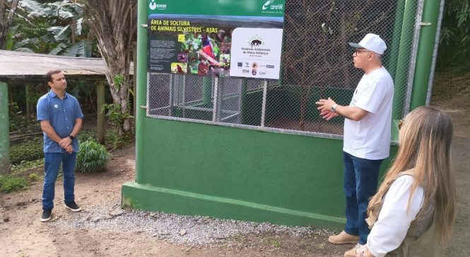MP inaugura viveiros para reintrodução de Mutum, Papagaio-Chauá, Macuco e Macaco guariba-de-mãos-ruivas em Coruripe