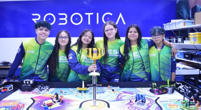 Sesi Robocamb se torna uma das maiores equipes de robótica do mundo