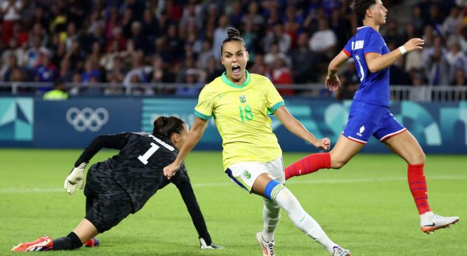 Gabi Portilho decide e Brasil derrota França no futebol feminino